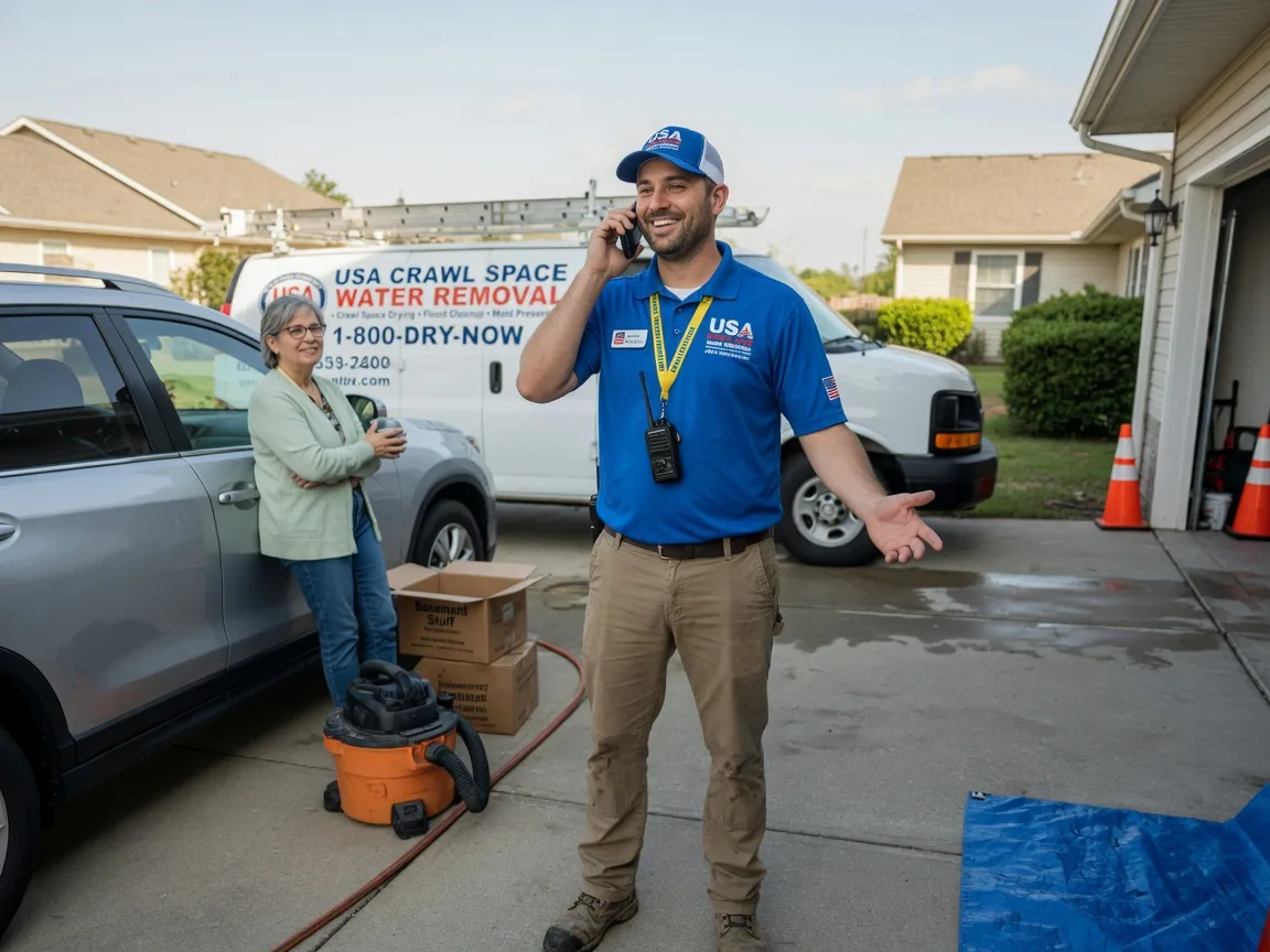 Crawl Space Water Removal Coello, IL FAQs